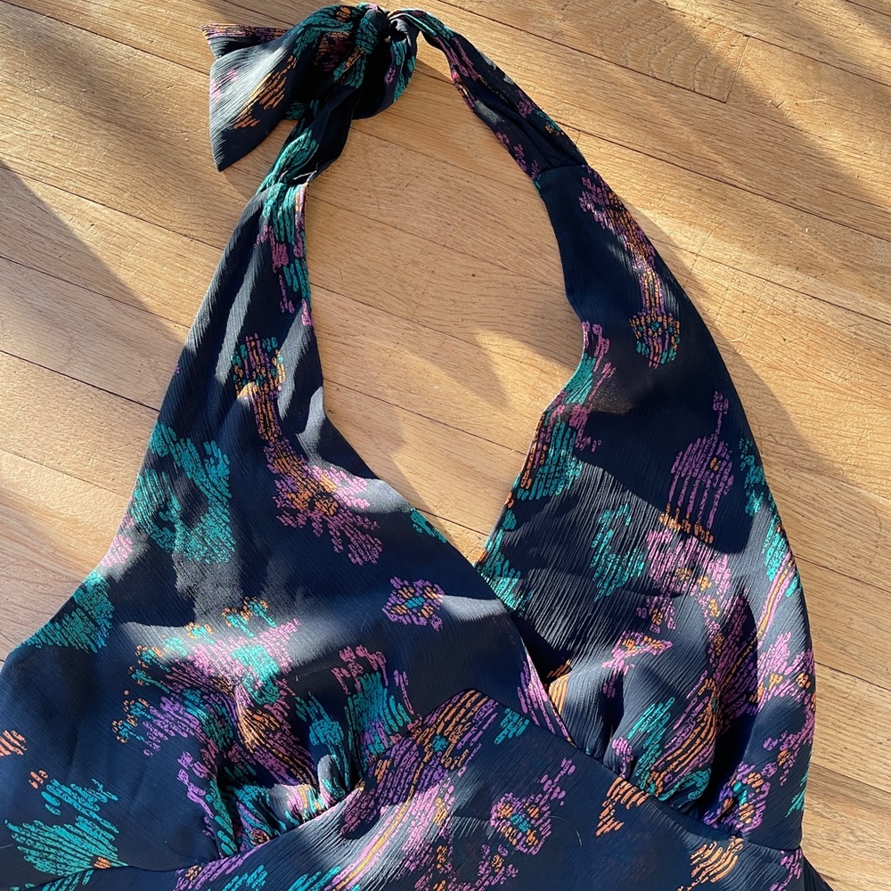 Lane Bryant halter top. Chiffon.